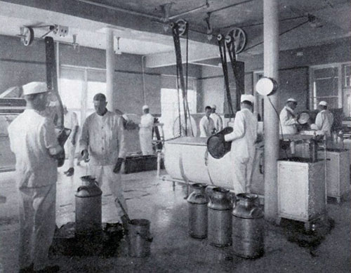 1923 Class in Creamery